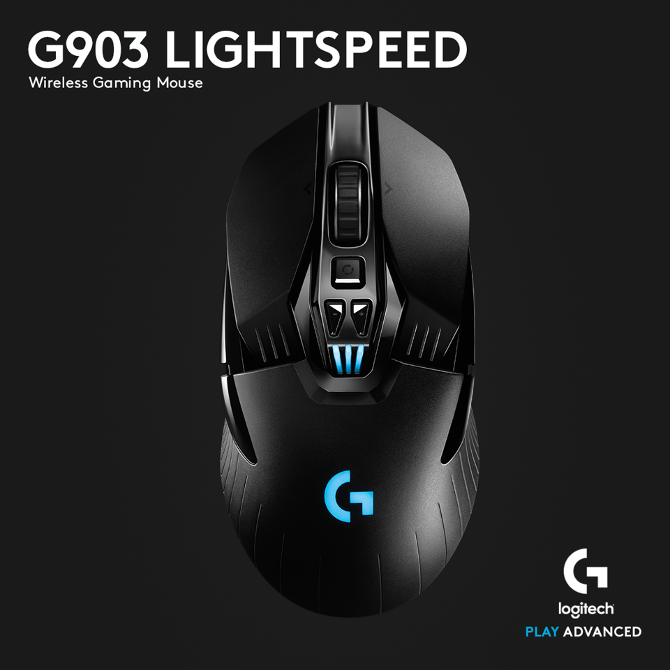 Logitech G903 LIGHTSPEED Trådløs Gaming Mus