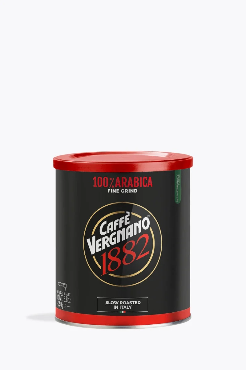 Caffé Vergnano Arabica 100% Espresso gemahlen 250g Dose