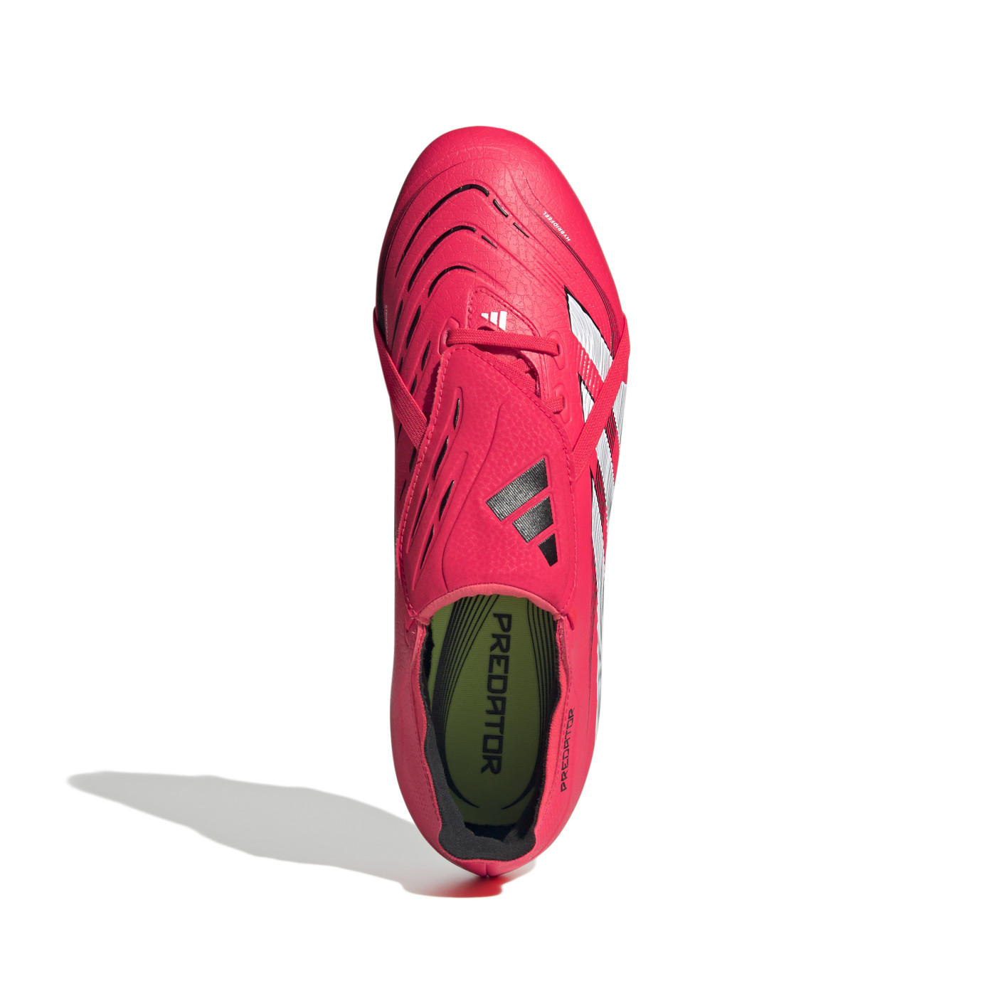 Adidas Predator League FT Gras / Kunstgras Voetbalschoenen (MG) Rood Wit Zwart
