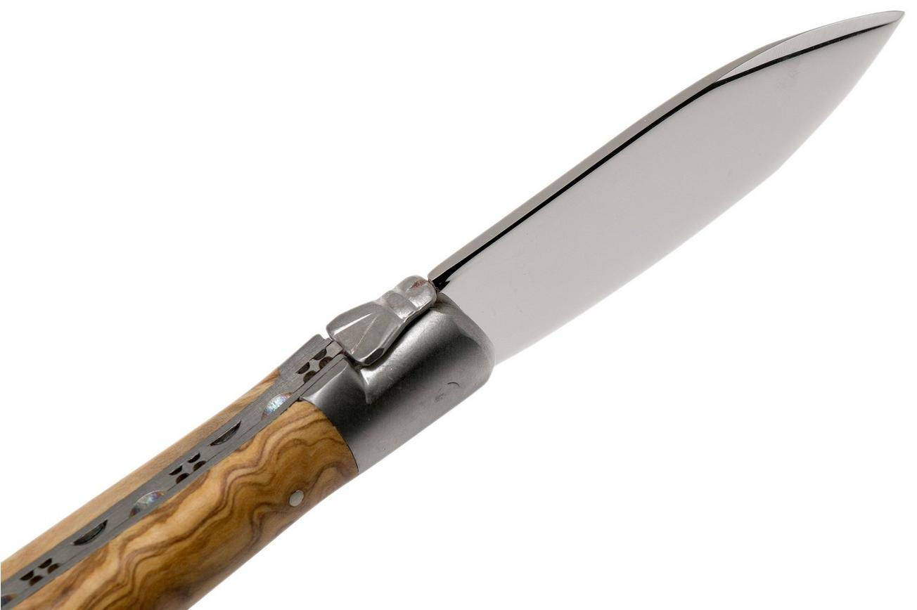 Laguiole en Aubrac Oyster C2I99OLIH oestermes olijfhout