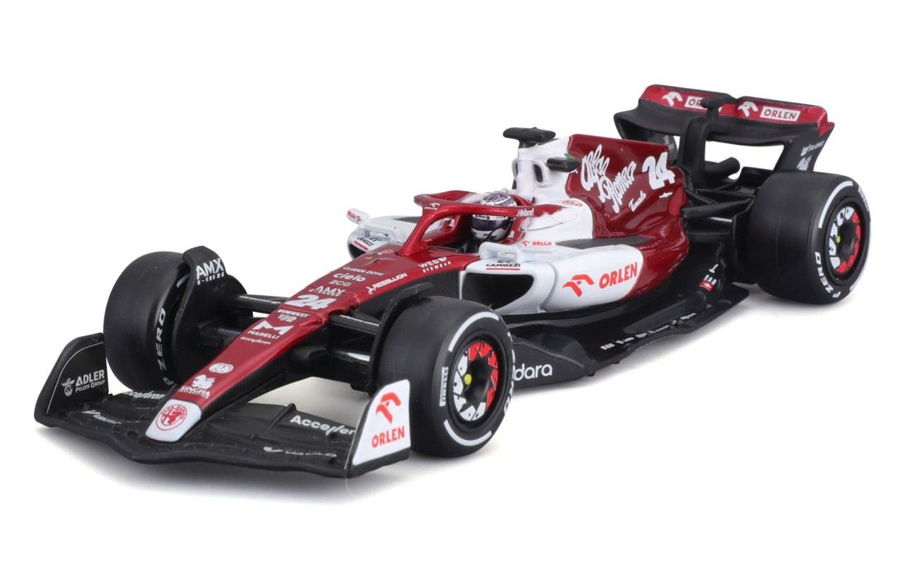 Alfa Romeo F1 Team Orlen C42 Zhou 2022 1:43Sammlermodell im Massstab 1:43