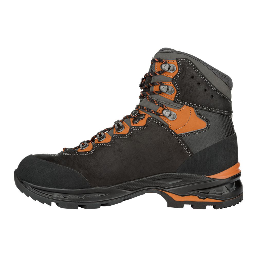 Lowa CAMINO GTX - Chaussures trekking Homme noir/orange