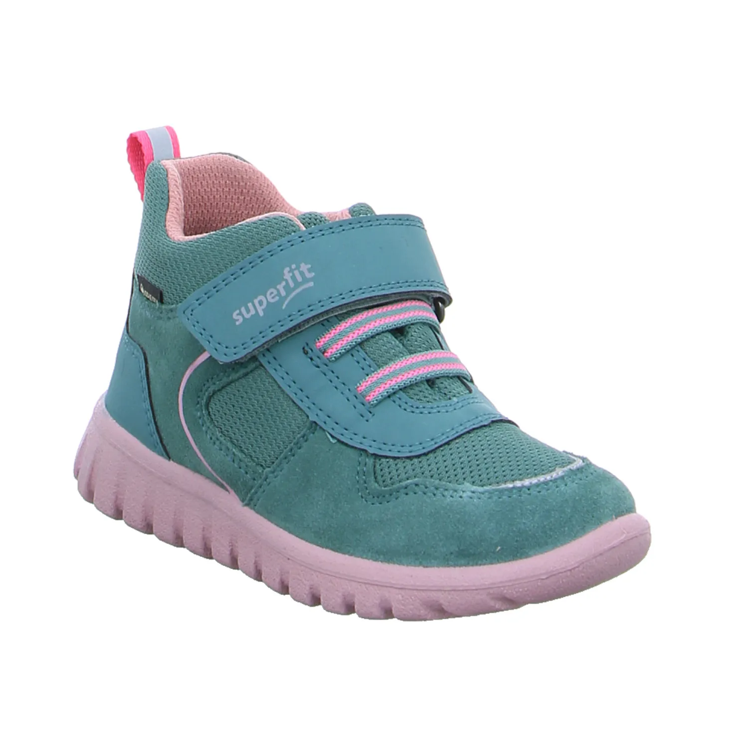 SUPERFIT Baby-Sport-Bottine Pastelgrün Textil  Bottine