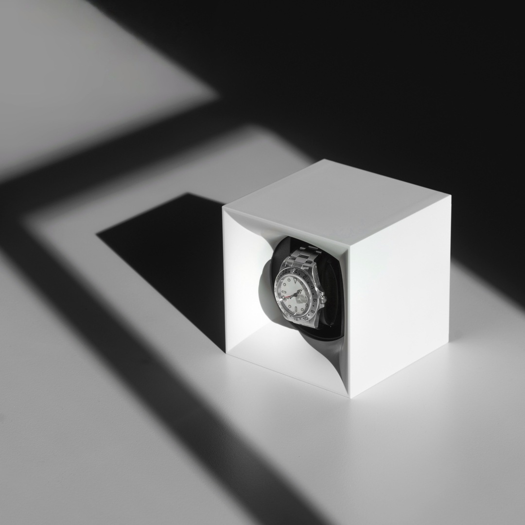 SwissKubik Startbox Soft-Touch Weiss - 1 Uhr