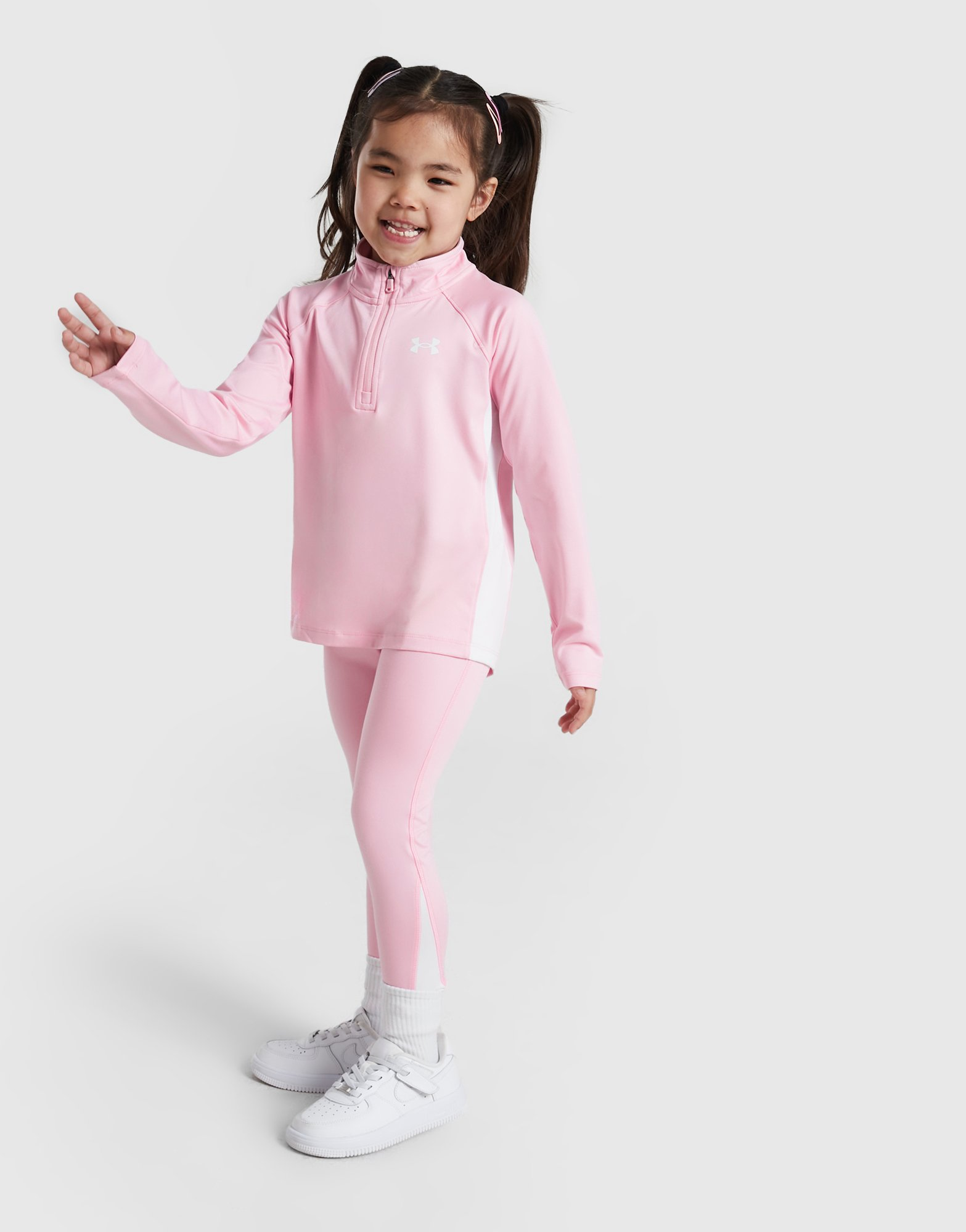 Under Armour Ensemble Haut Zippé/Legging Enfant