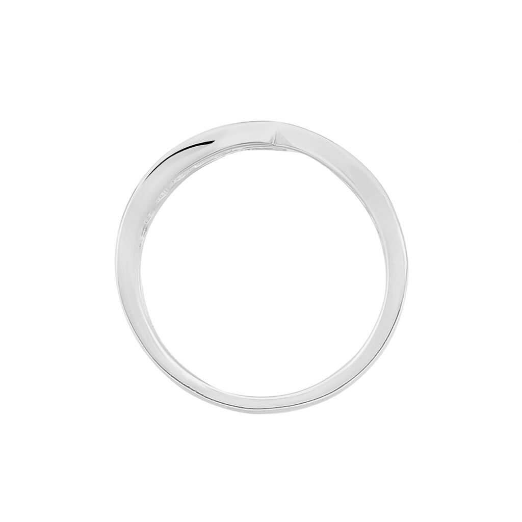 Bague Irina Argent Blanc Oxyde De Zirconium