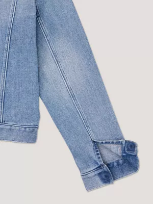 Jaqueta jeans Izzie Slim Fit adaptável