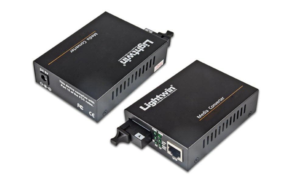 Medienkonverter LWC-10/100/1000-WDM-S20-AMedienkonverter mit SC-Stecker