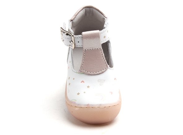 Bellamy boots et bottillon bebe flexi bel sandy blanc