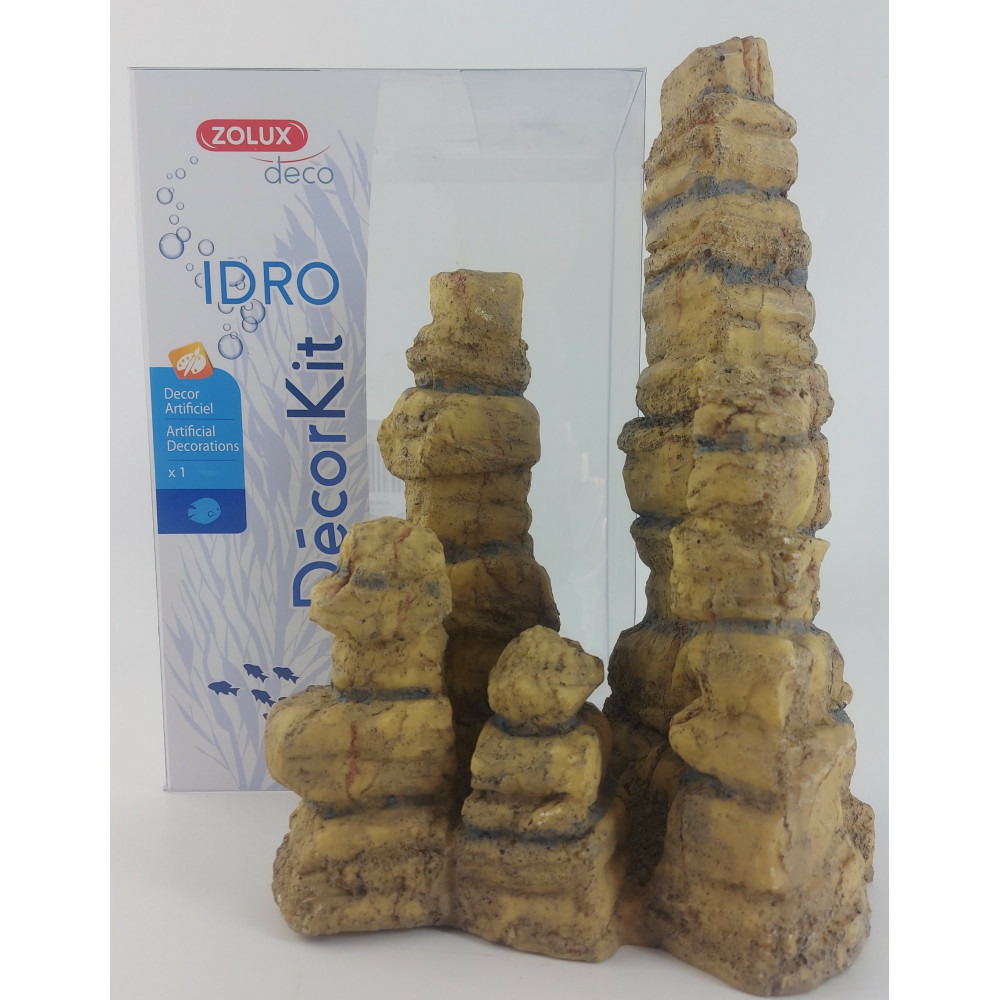Décor. idro kit grand canyon n°3. Dimension 18 x 14 x hauteur 26 cm. Pour