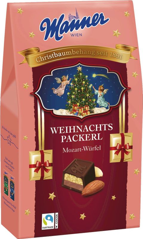 Manner Kerstpakket Mozartblokjes - 300 g