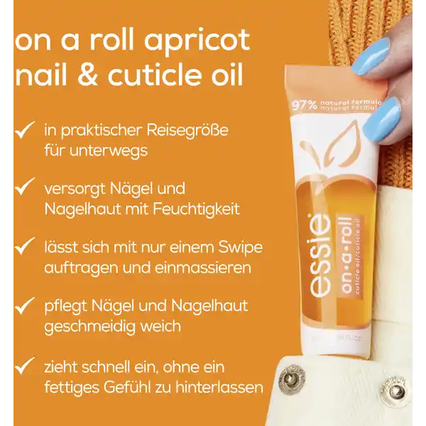 CARE apricot on a roll