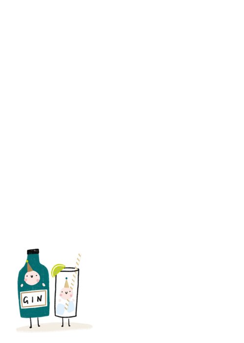 HotchPotch | Verjaardagskaart | gin