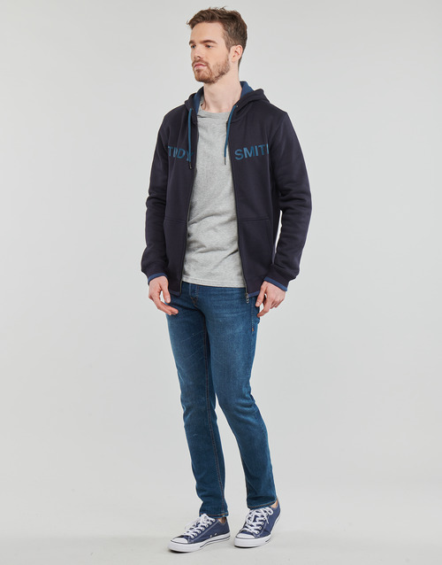 Teddy Smith - GICLASS HOODY - Bleu