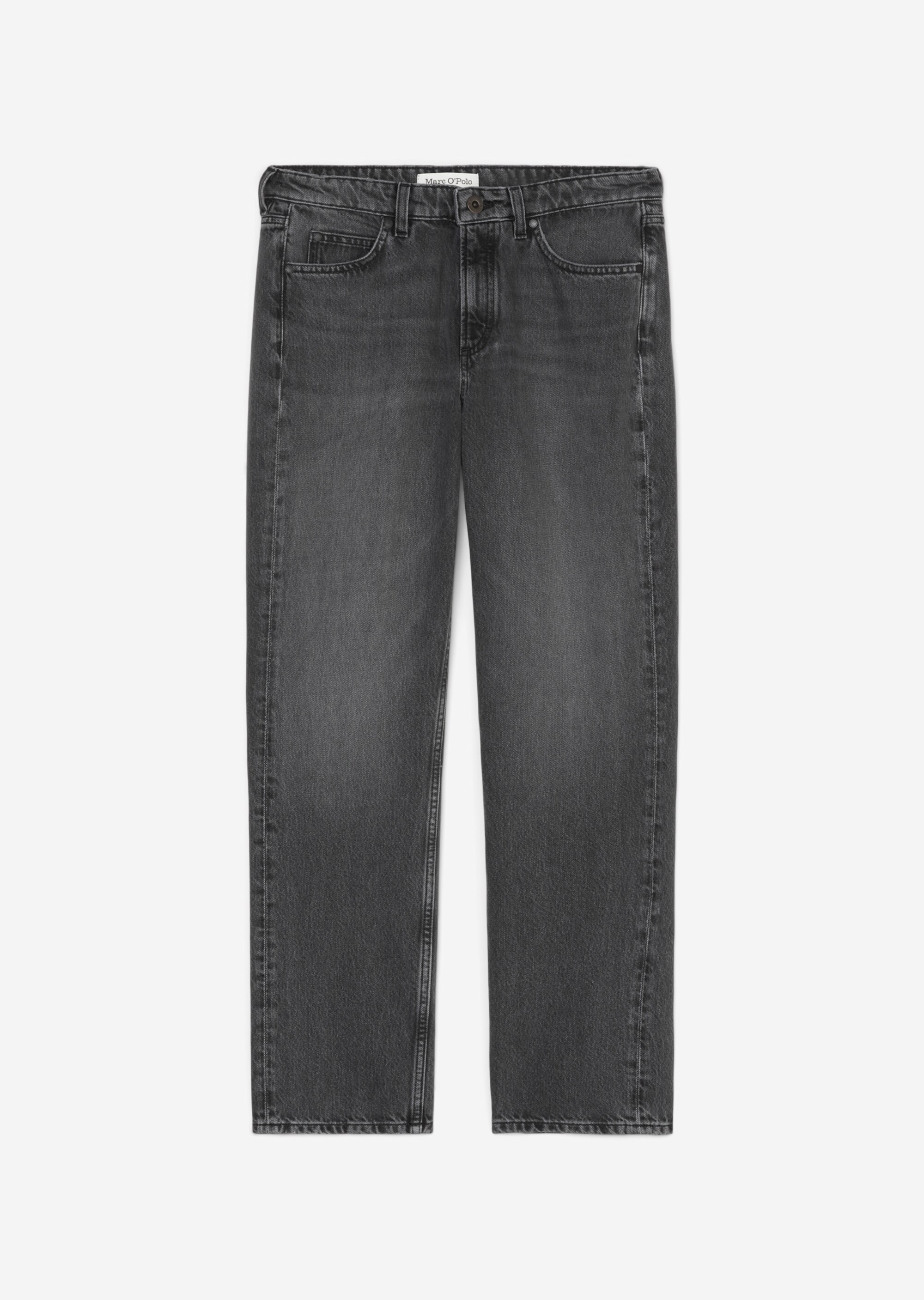 Jeans Modell LINDE straight high waist cropped aus reinem Organic Cotton