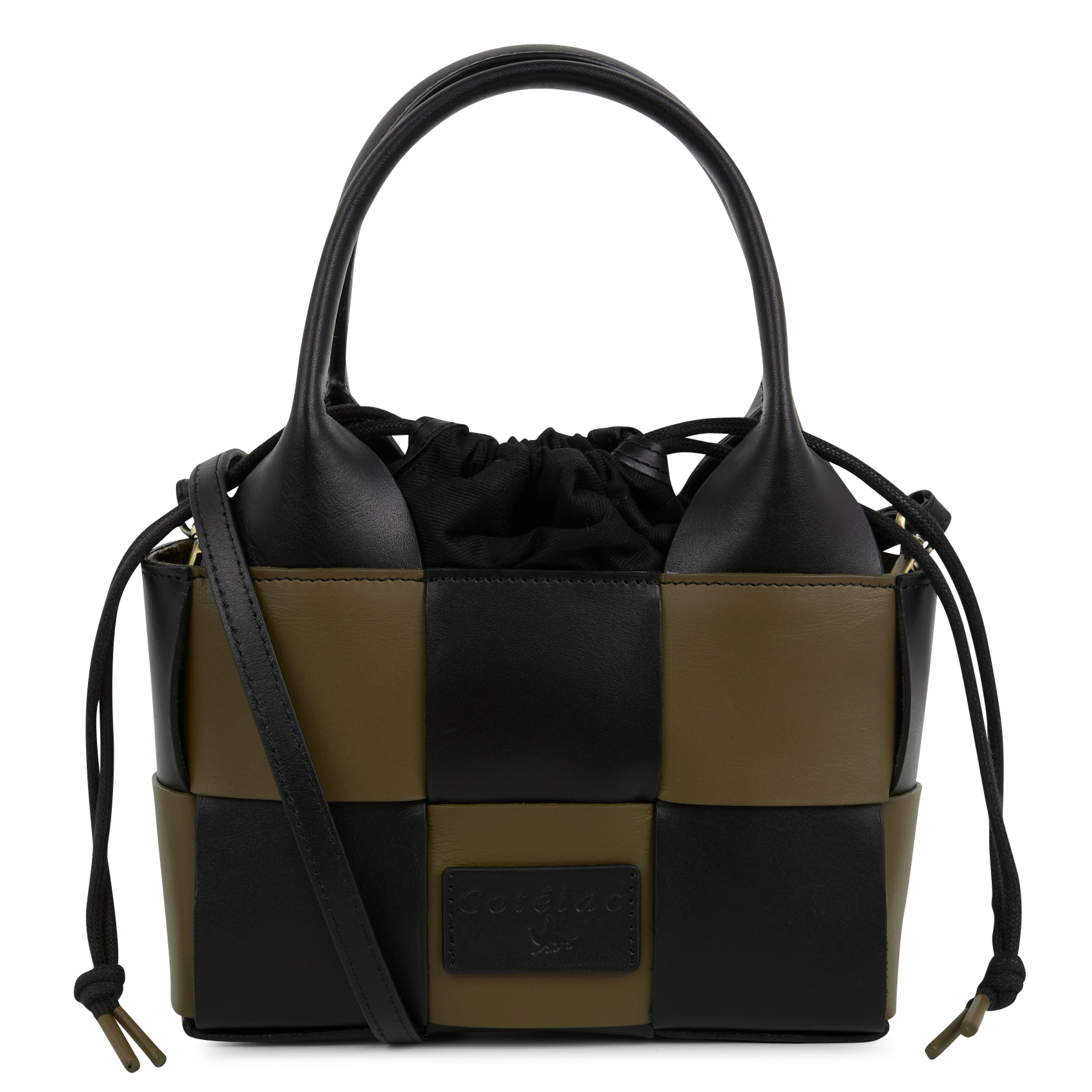 Sac mini en cuir | Noir