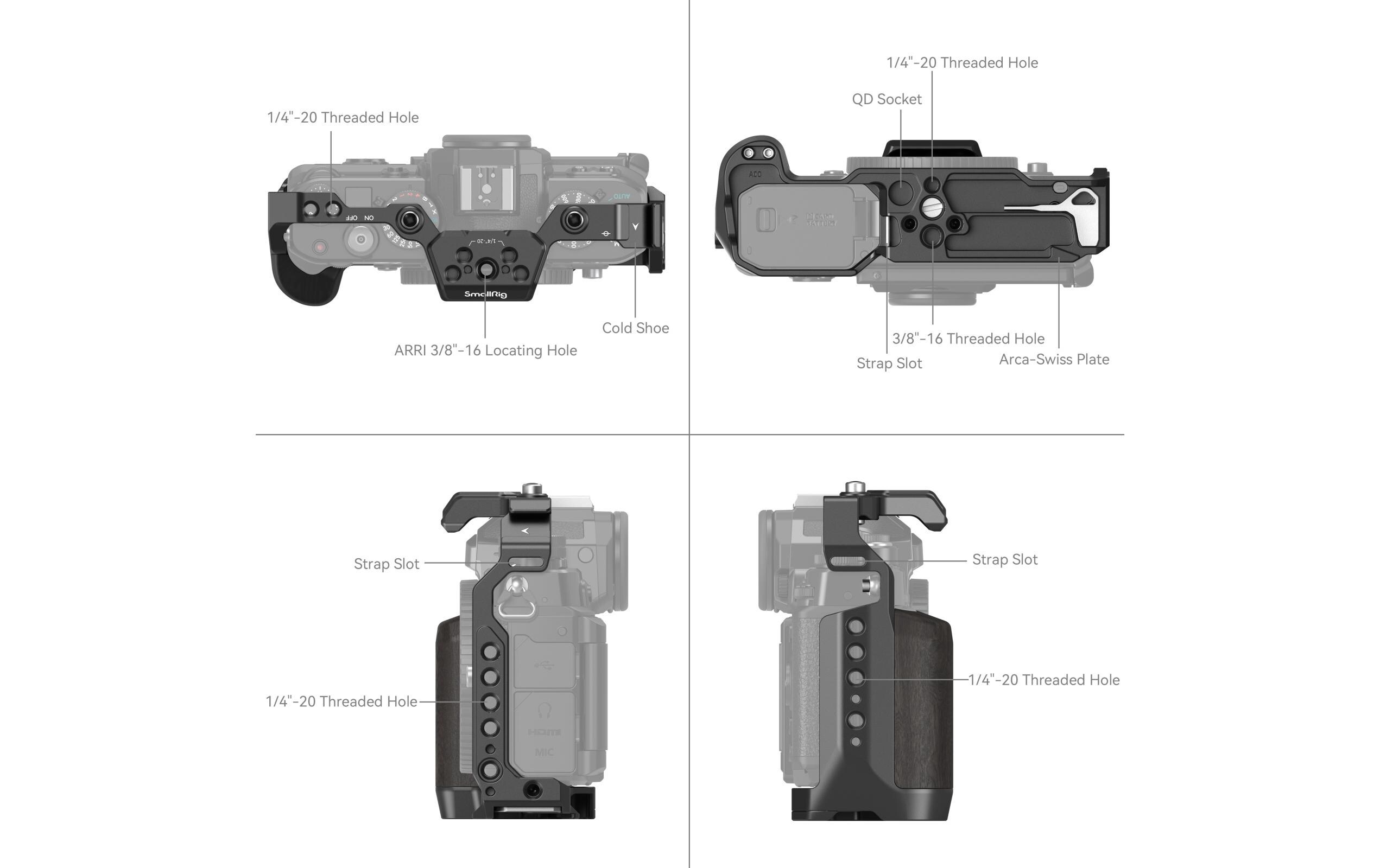 Cage Nikon Z fAll-in-One Vollcage