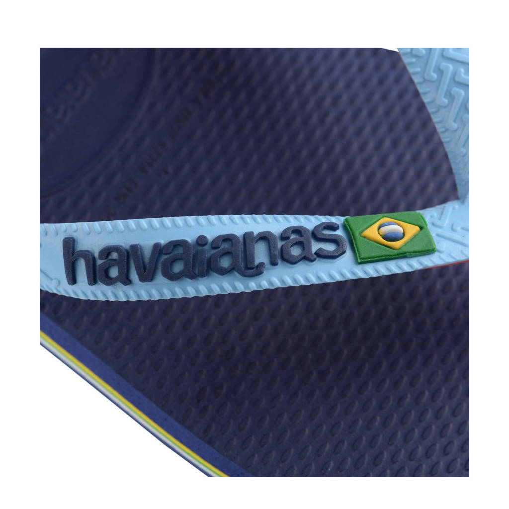 Havaianas Brasilteenslippers blauw