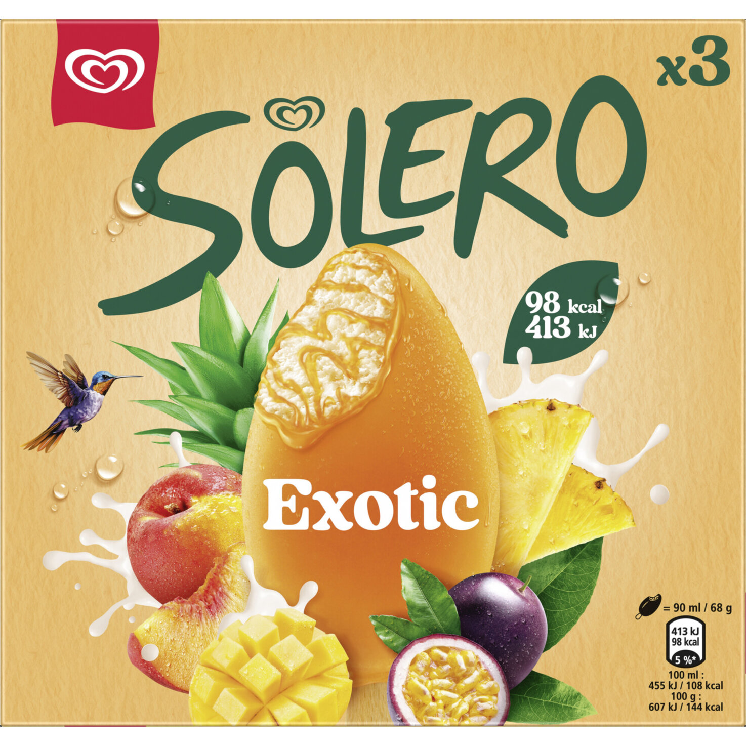 Lusso Solero Exotic 3x90ml