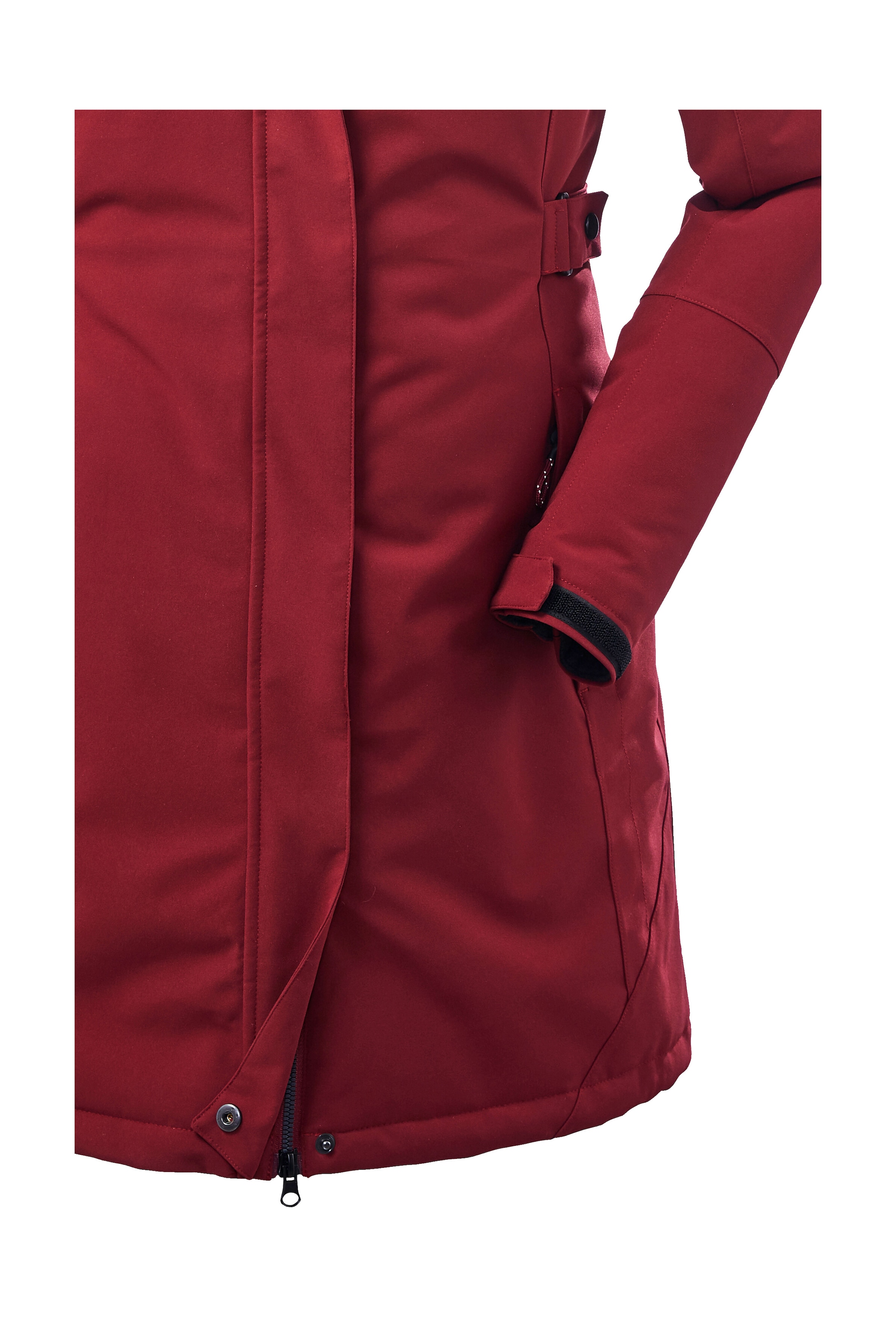Killtec Parka »KOW 165 WMN PRK« Wasser- und winddichter Parka mit Teddyfleece und abnehmbarer Kapuze