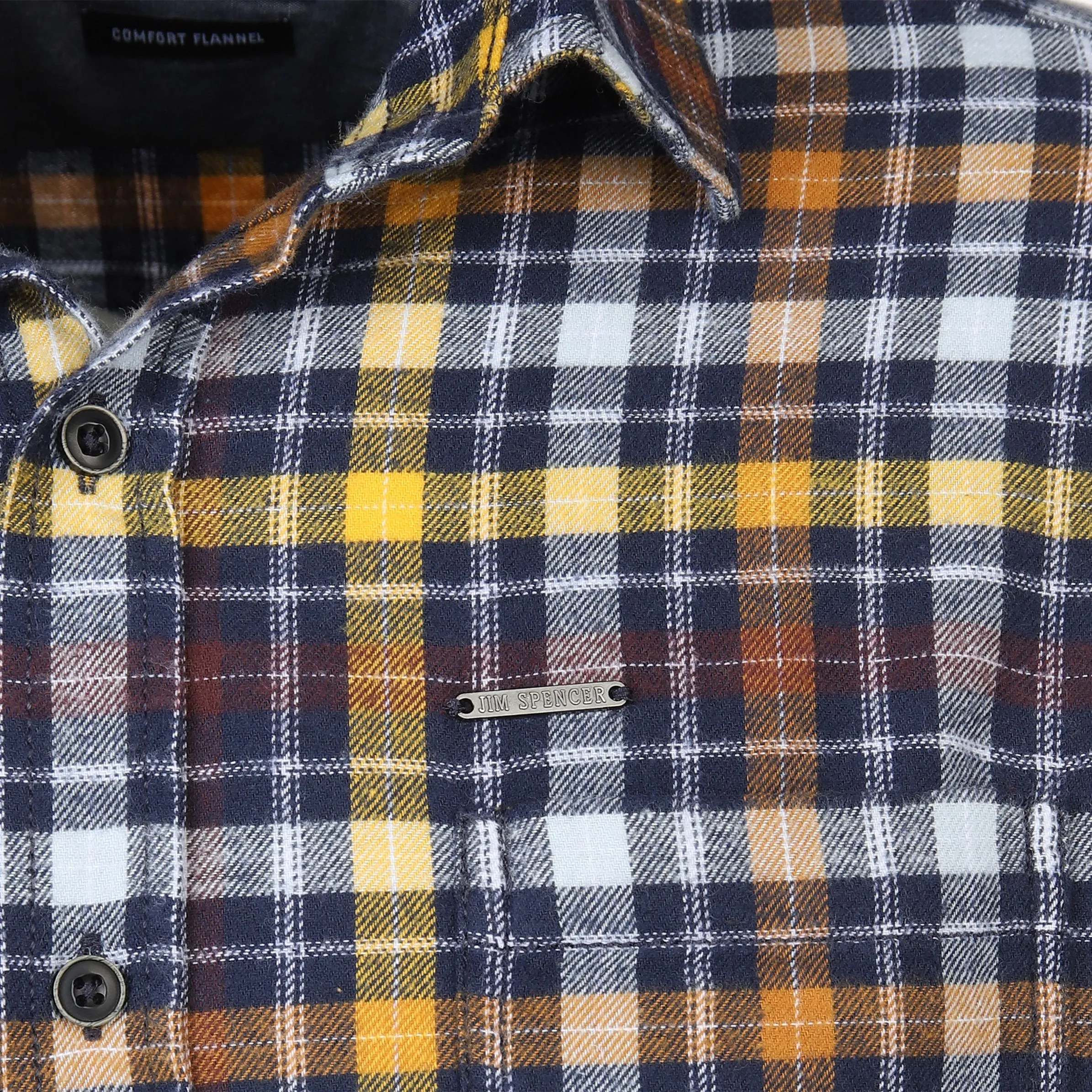 Herren Flanellhemd mit Karos