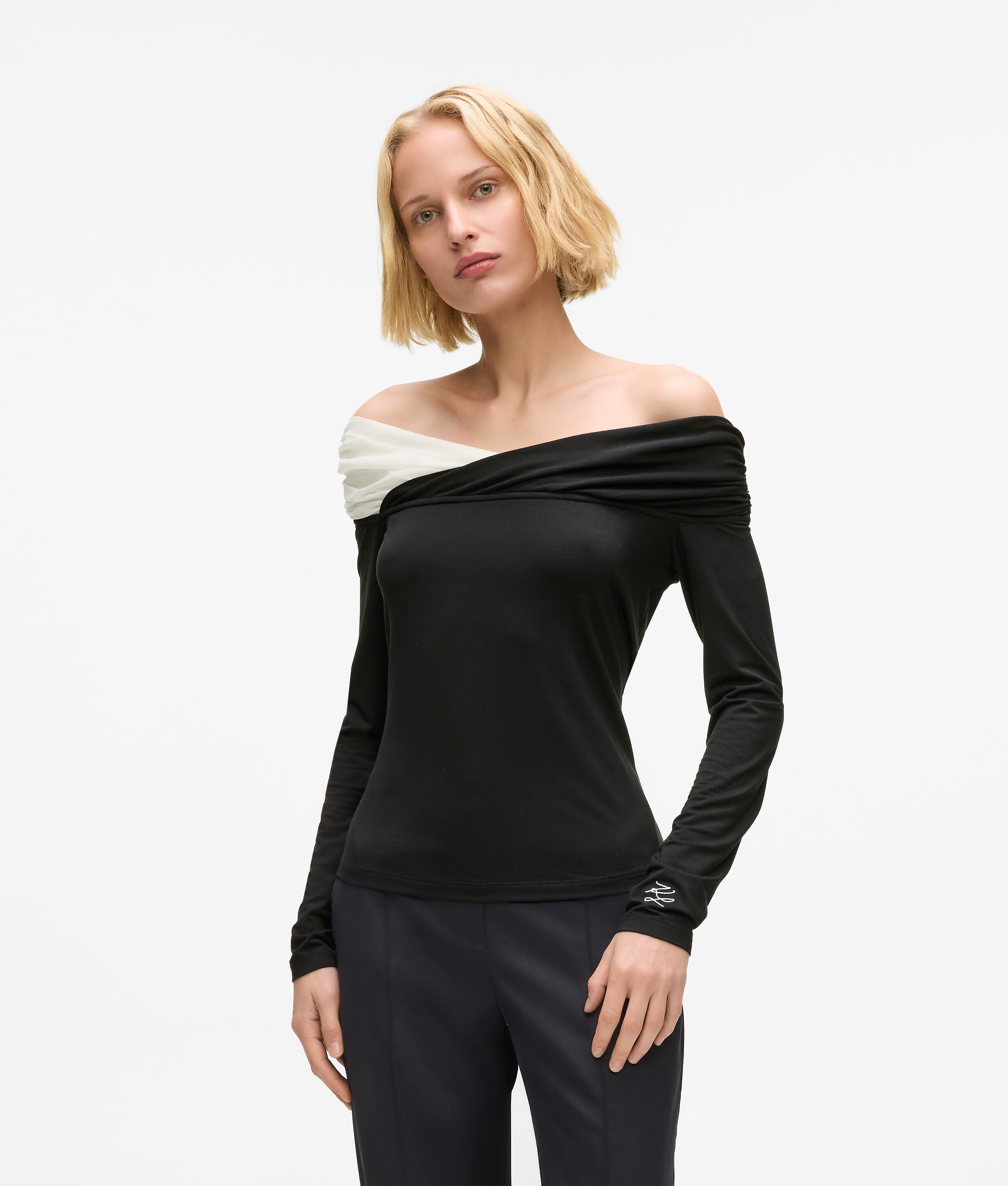 Off-shoulder top