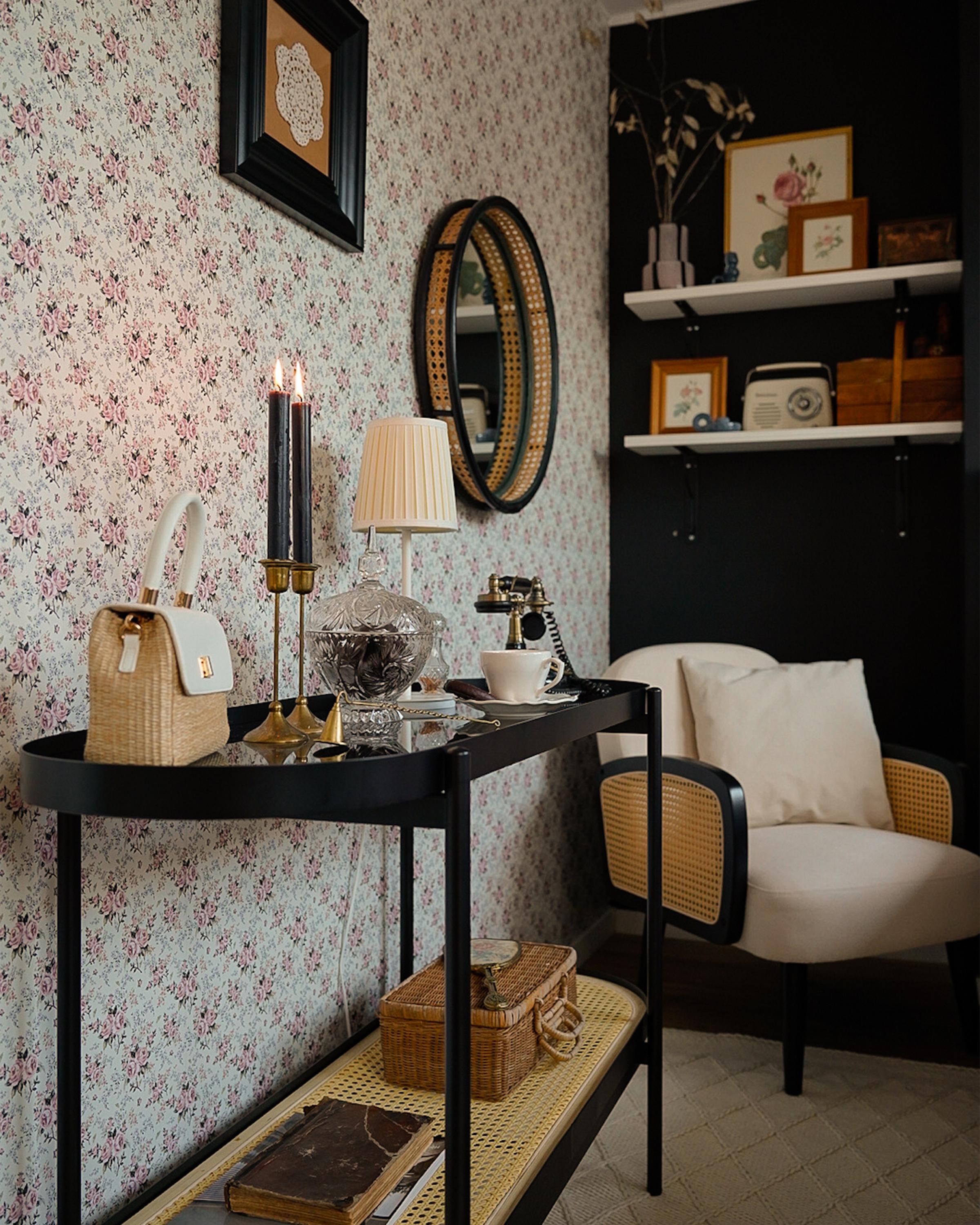 Sidetable RENO Zwart