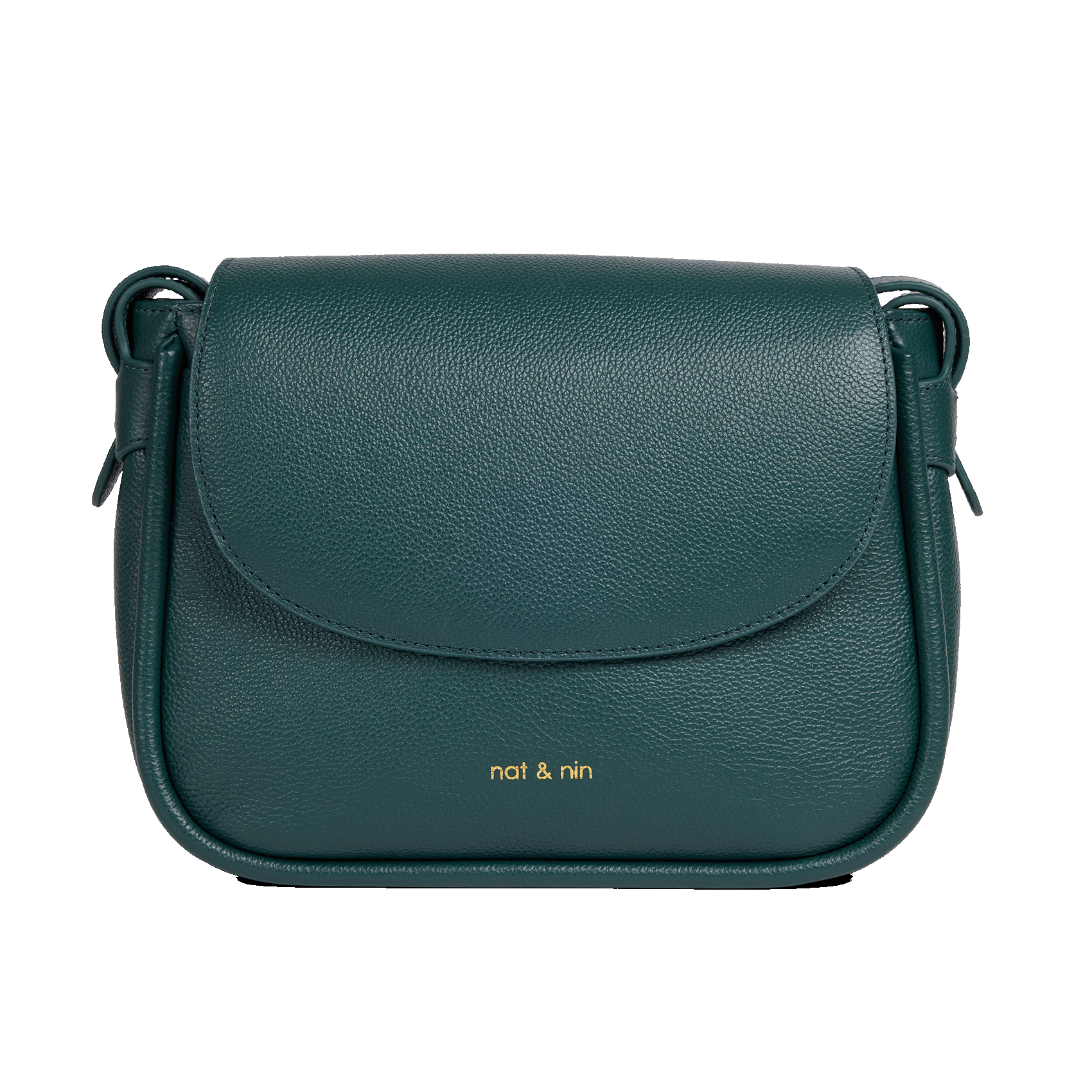 EMIKO - Sac besace en cuir| Vert