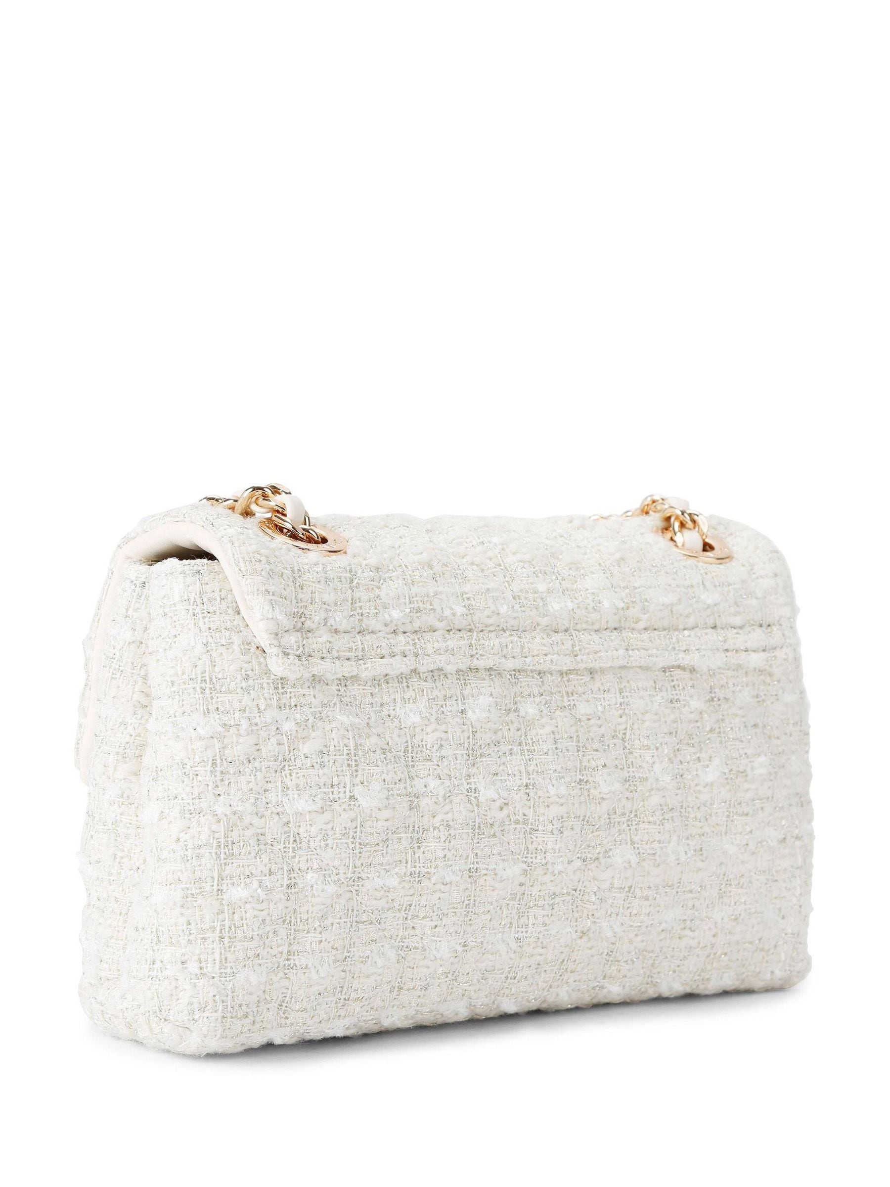 Crème chroom - Carvela Rosa Chain Shoulder Bag