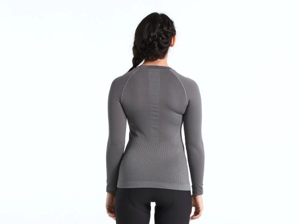 Specialized Seamless LS Dame Base Layer, Grey