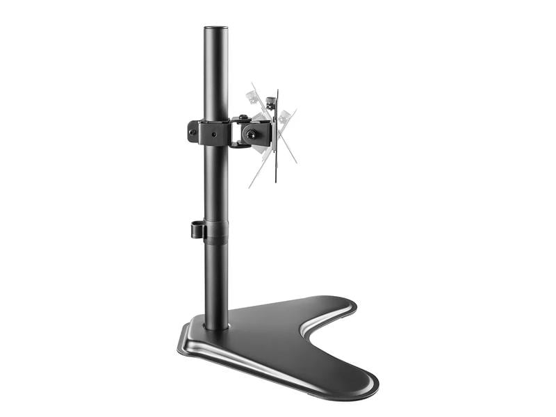 NEOMOUNTS Monitor-Standfuss FPMA-D550SBLACK bis 8 kg – Schw Full-Motion Tischständer für 10-32