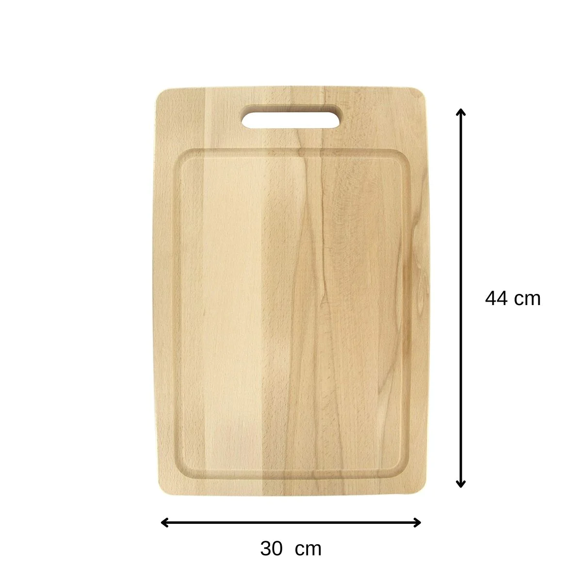 Planche à découper rectangulaire en bois Wood Edition 44 x 30 cm Facke