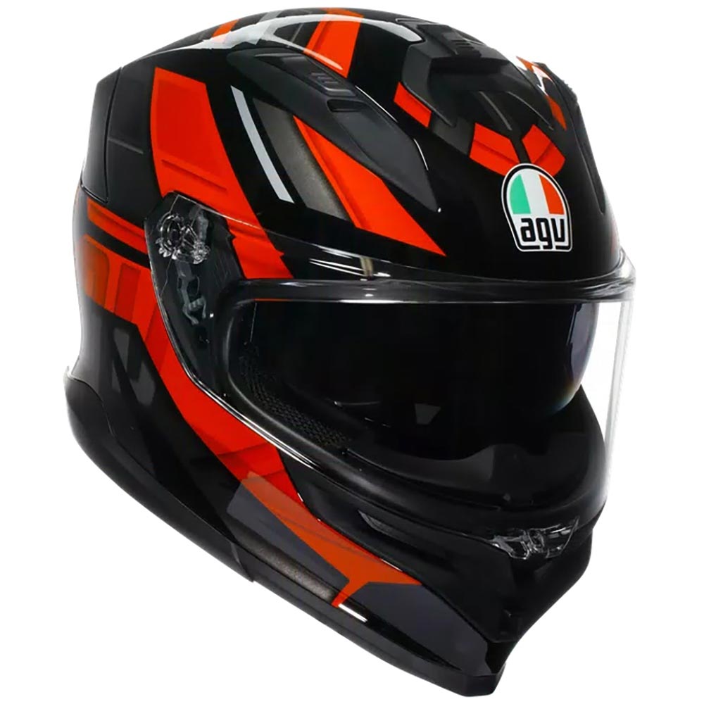 AGV - Casque K7 Taurax Noir / Rouge