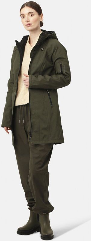 Ilse Jacobsen - RAIN37L-410 - Regenjas - Legergroen - Softshell