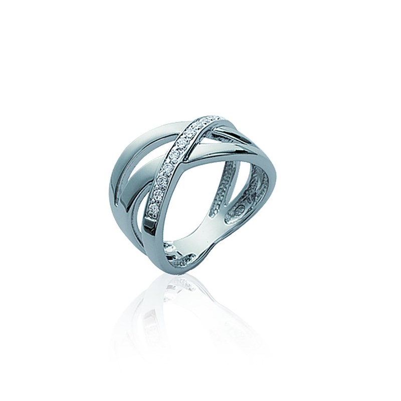 Bague Femme - Argent 925 - Oxyde de zirconium