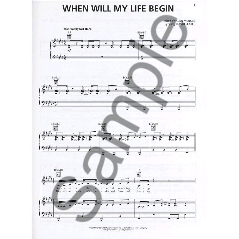 Hal Leonard - Tangled songbook (PVG)