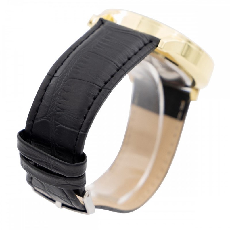 Montre Homme M. JOHN bracelet Cuir Noir