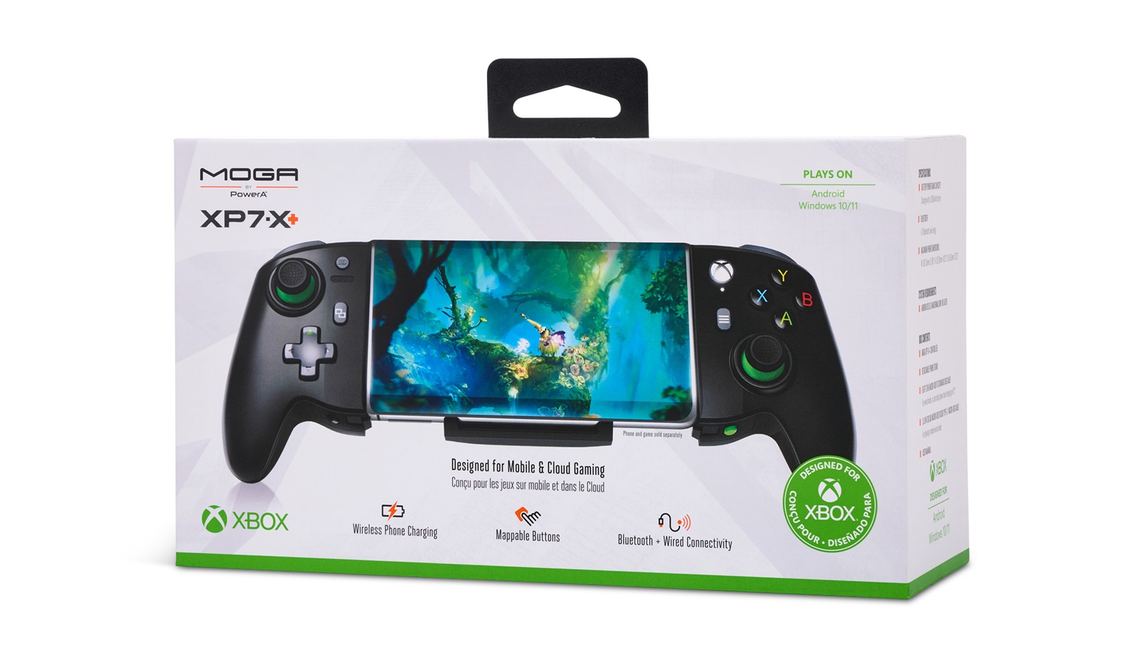 PowerA MOGA XP7-X Plus Bluetooth Controller for Multi Format and Universal Black/Grey