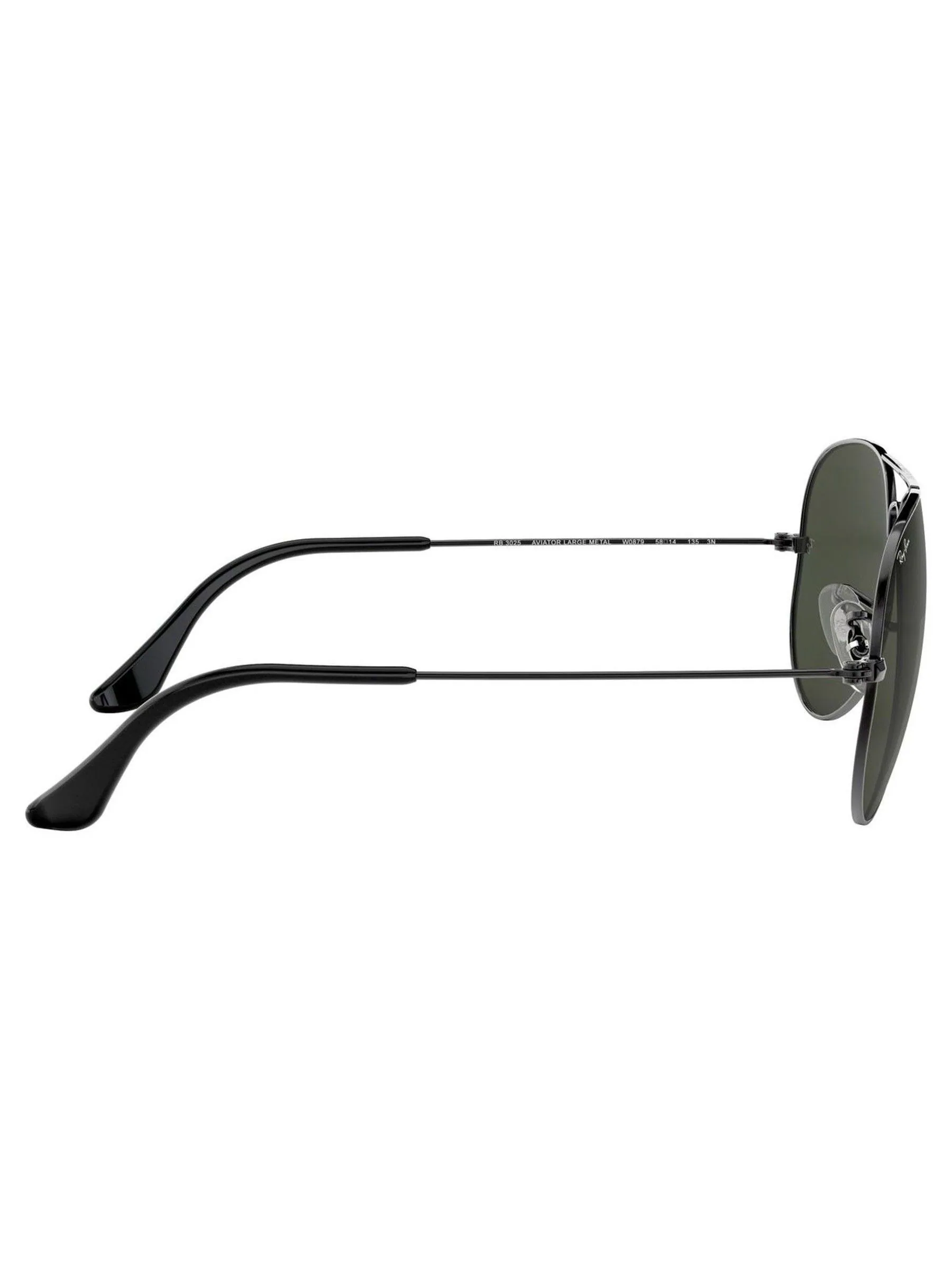 Staalgrijs met donkergroene glazen - Ray-Ban® pilotenzonnebril