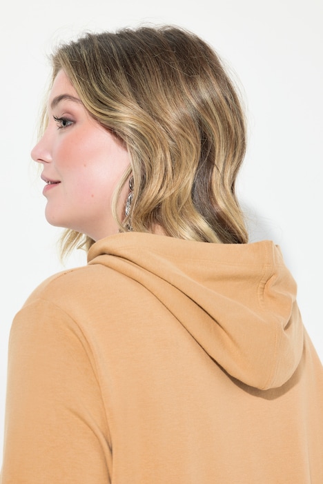 Hoodie, Loose Fit, Leo-Herz, Halbarm