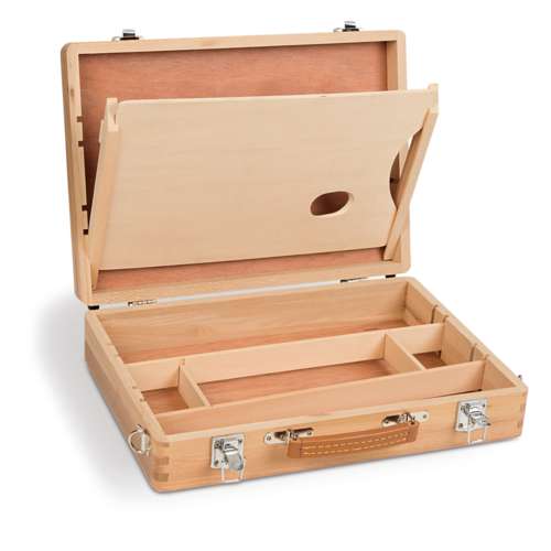 Holz-Malkoffer