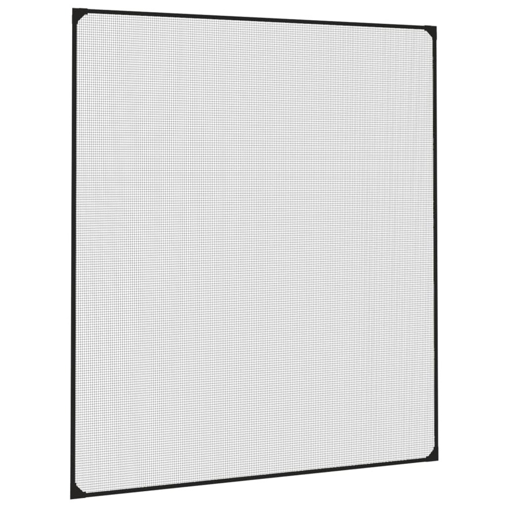 Moustiquaire magnétique pour fenêtres anthracite 120x140 cm