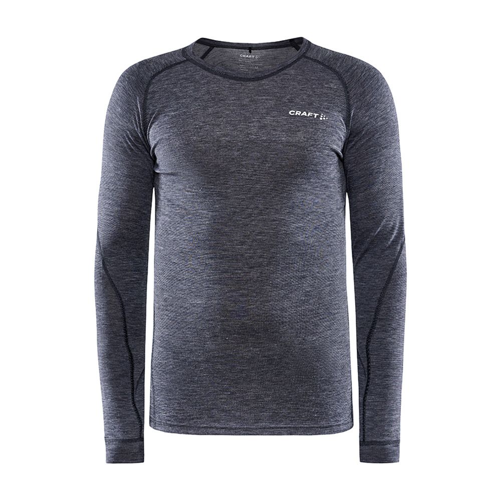 Craft CORE WOOL MERINO - Sous-couche Homme blaze/melange