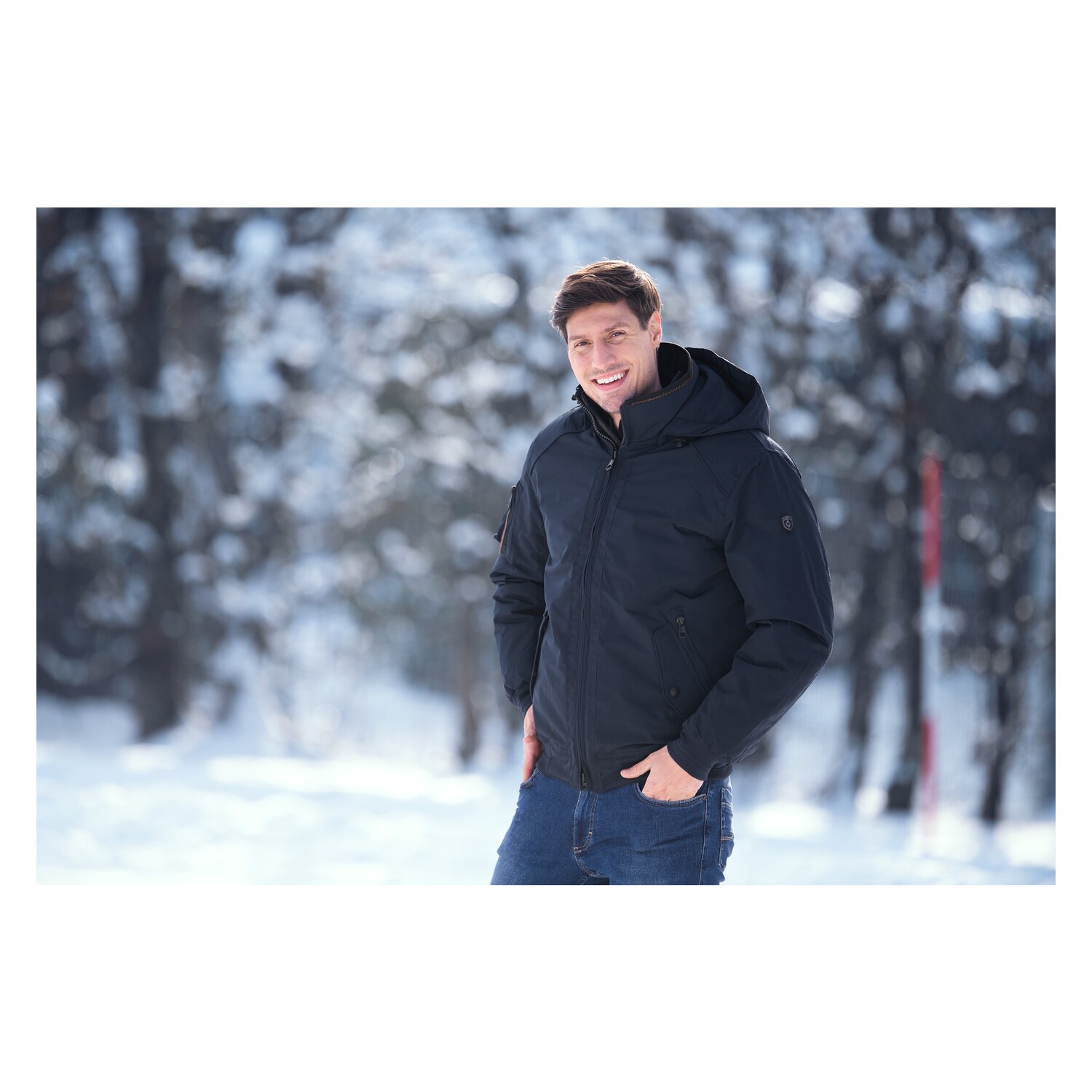 WELLENSTEYN Blouson Cicero Winter, Unisex - midnightblue