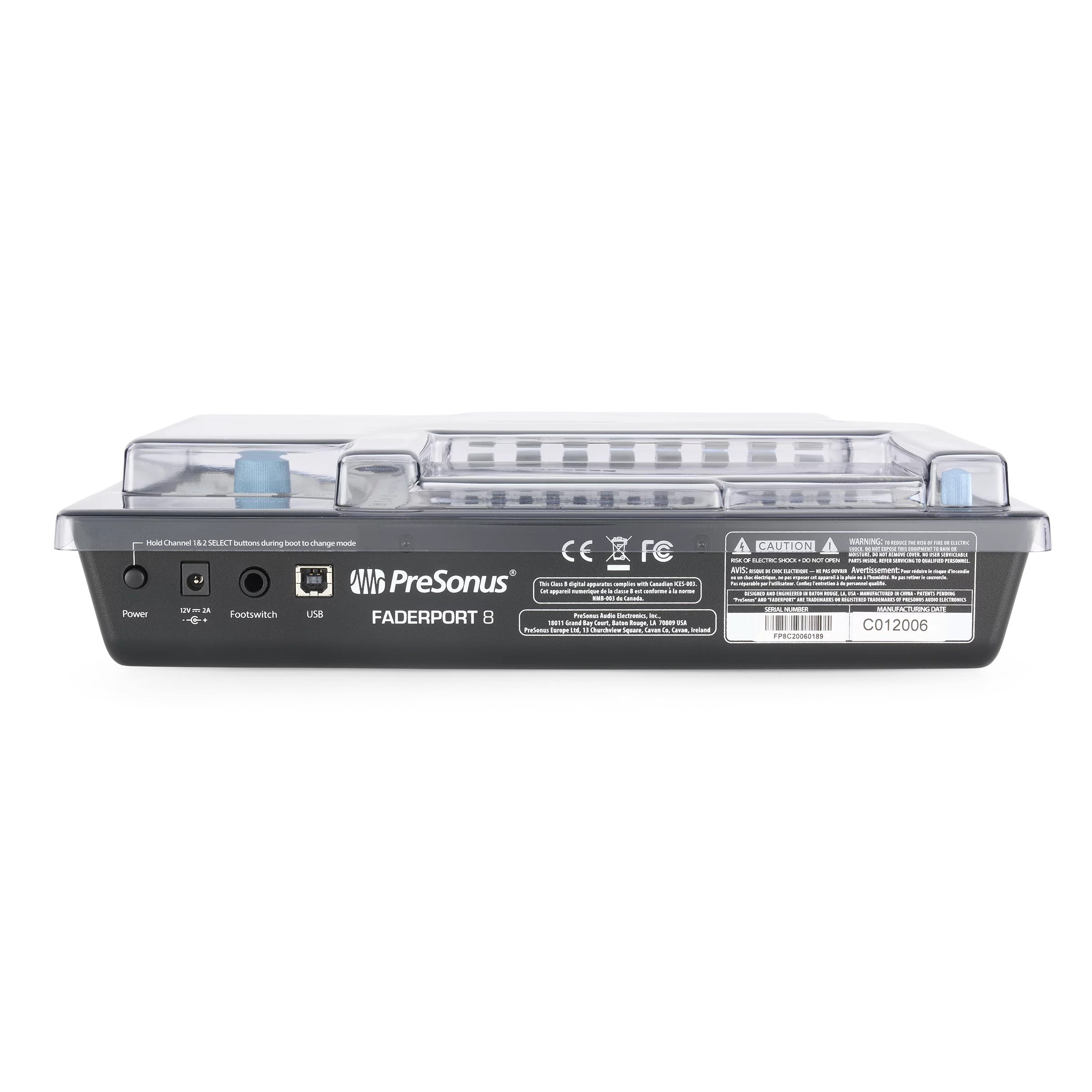 Decksaver cover voor Presonus Faderport 8