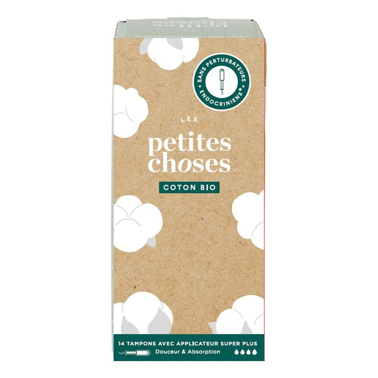 Tampons bio avec applicateur - Flux Super Plus x14 Les Petites Choses