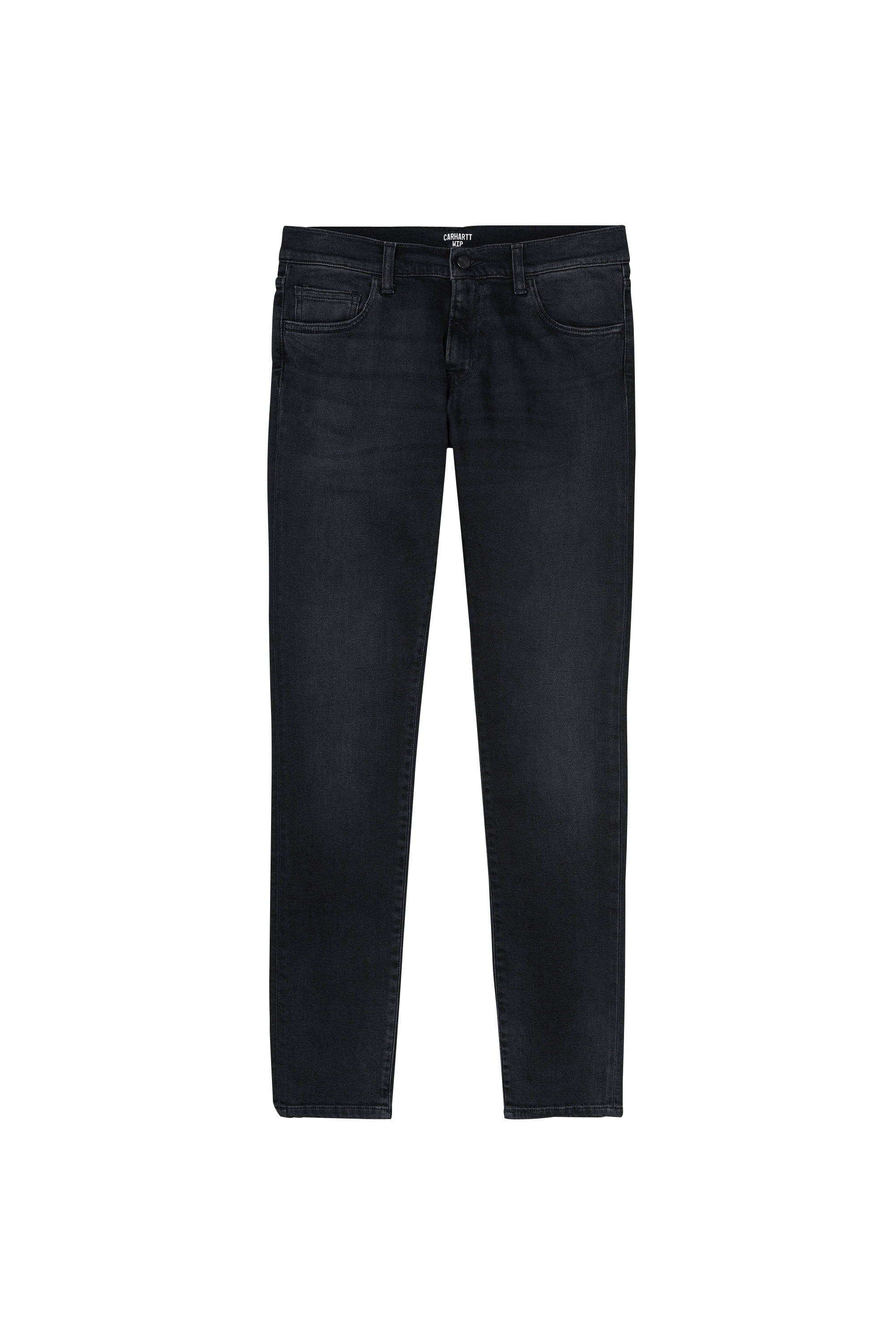 CARHARTT WIP Jean slim-fit taille normale en coton stretch REBEL Noir