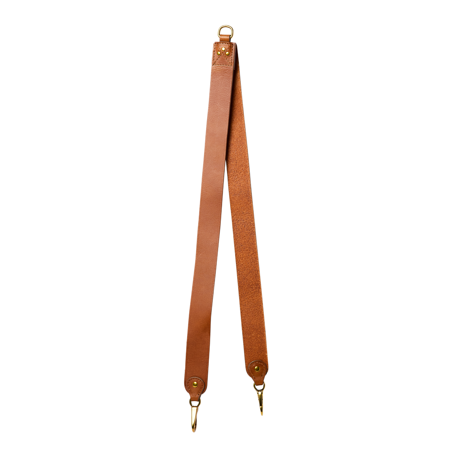Bandoulière en cuir | Marron