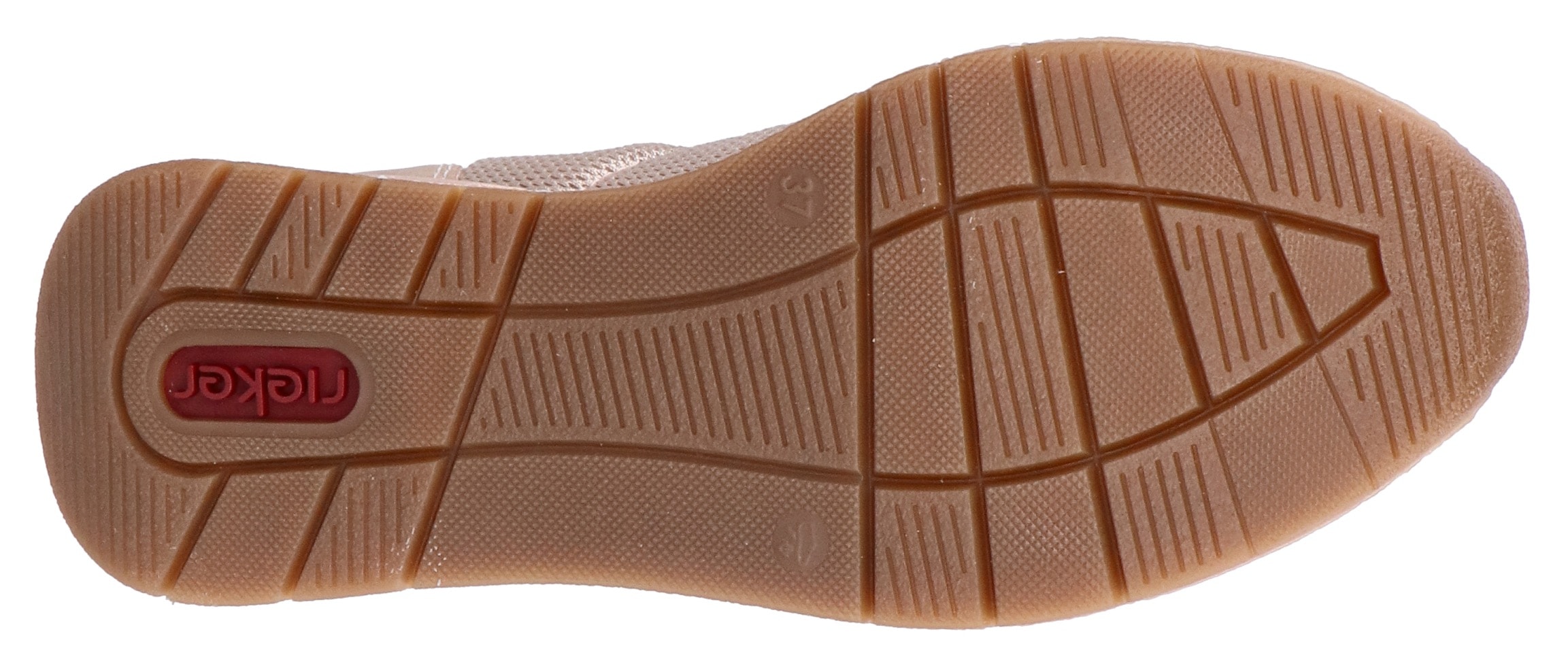 Rieker Slip-On Sneaker »Slipper vegan«  Slipper, Freizeitschuh mit eleganter Zierspange