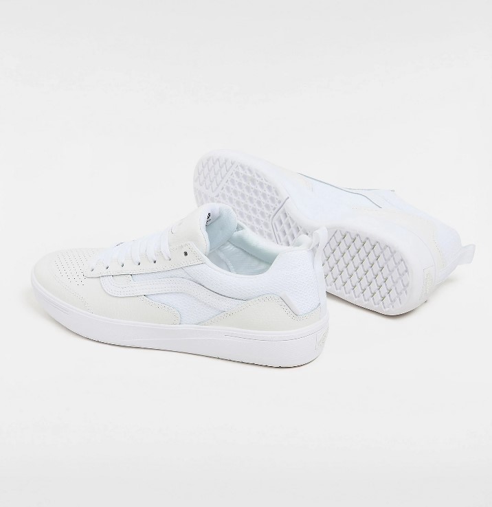 Vans Zahba Leather White White 7.5 US / 40 EU